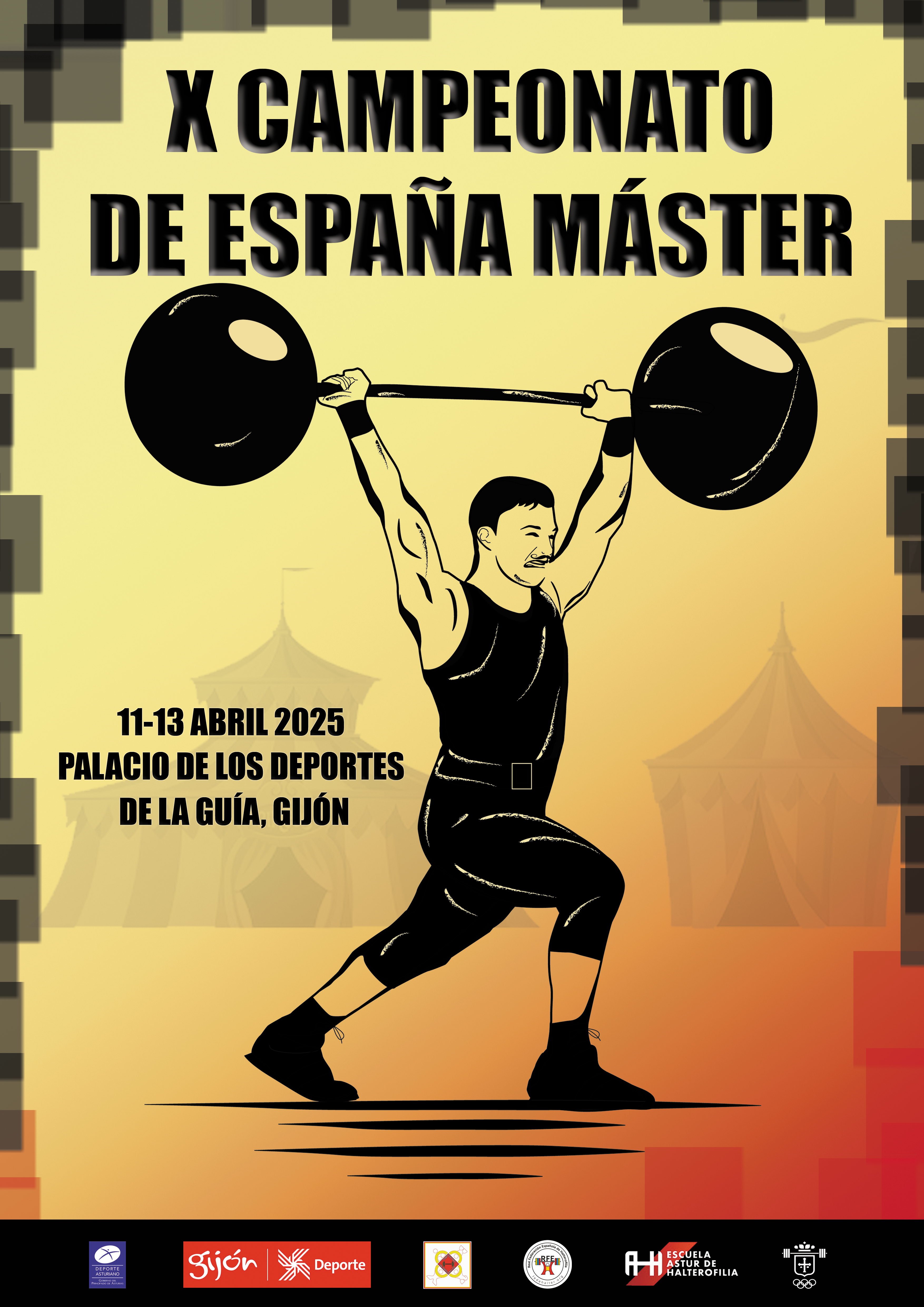 Cartel X Campeonato de España Máster